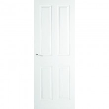 Canterbury 4 Panel White Primed FD30 Fire Door 526mm x 2040mm x 44mm