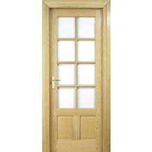 Parklane Glazed White Oak Door
