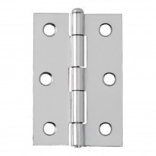 Loose Pin Butt Hinges 89mm Satin Chrome