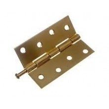Loose Pin Butt Hinges 100mm Electro Brass
