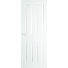 Canterbury Internal White Primed 4 Panel Internal Door