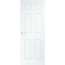 Colonist Internal White Primed 6 Panel Fire Door