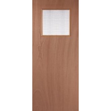 External Flush Plywood Unglazed FD30 Fire Door       