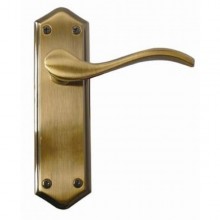 Paris Latch Antique Brass Door Handles