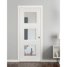 Glazed White Internal Door
