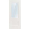 Deramore Internal White Primed 1 Lite Clear Glazed Door 